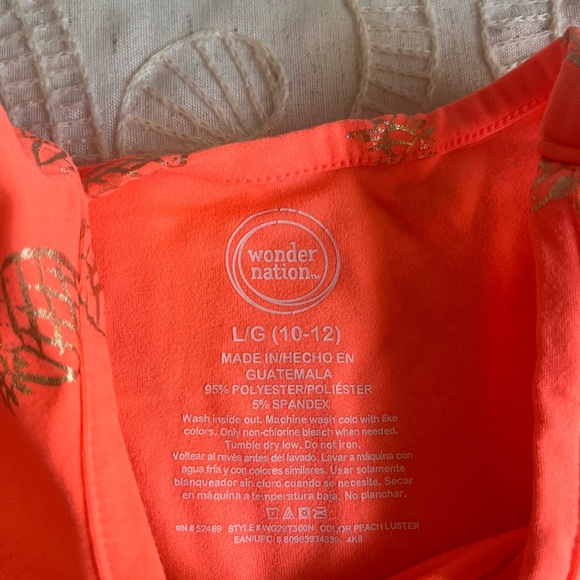 Girls flowy tank size large 10/12 - Picture 3 of 3